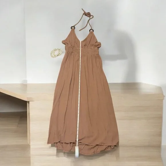 Cupshe Light Mauve Rayon Dress – Size Small - Picture 4 of 4